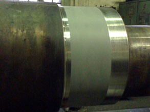 贝尔佐纳 (Belzona) 1111(超级金属)被用来修复轴,使之更有耐受性 贝尔佐纳 (Belzona) 1111(超级金属)被用来修复轴,使之更有耐受性