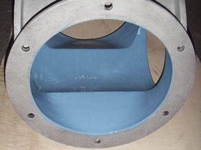 用贝尔佐纳 (Belzona) 1111(超级金属)恢复并用贝尔佐纳 (Belzona) 1321(陶瓷 S-金属)涂覆的液封真空泵定子 用贝尔佐纳 (Belzona) 1111(超级金属)恢复并用贝尔佐纳 (Belzona) 1321(陶瓷 S-金属)涂覆的液封真空泵定子